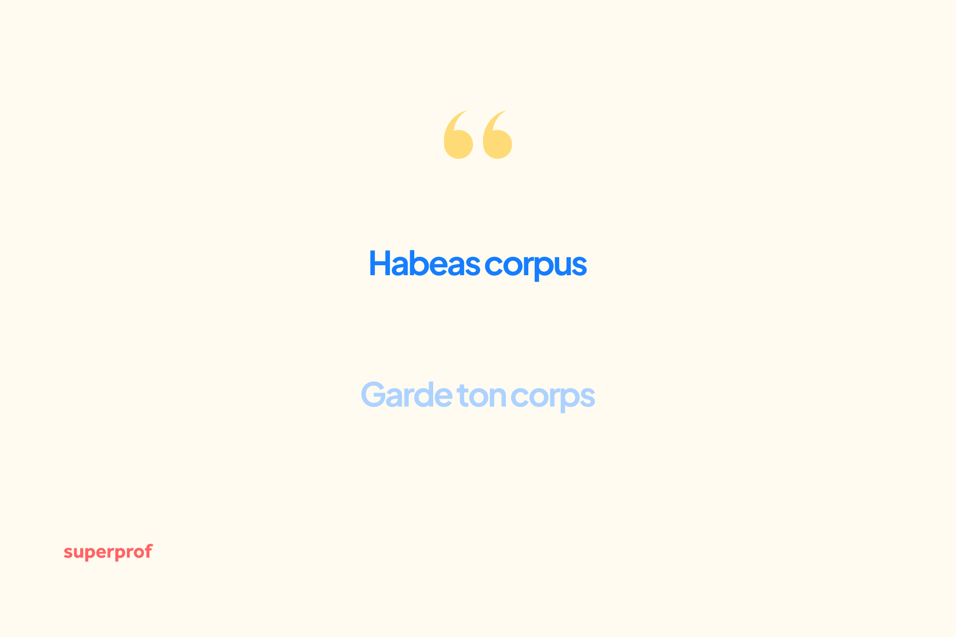 Habeas corpus