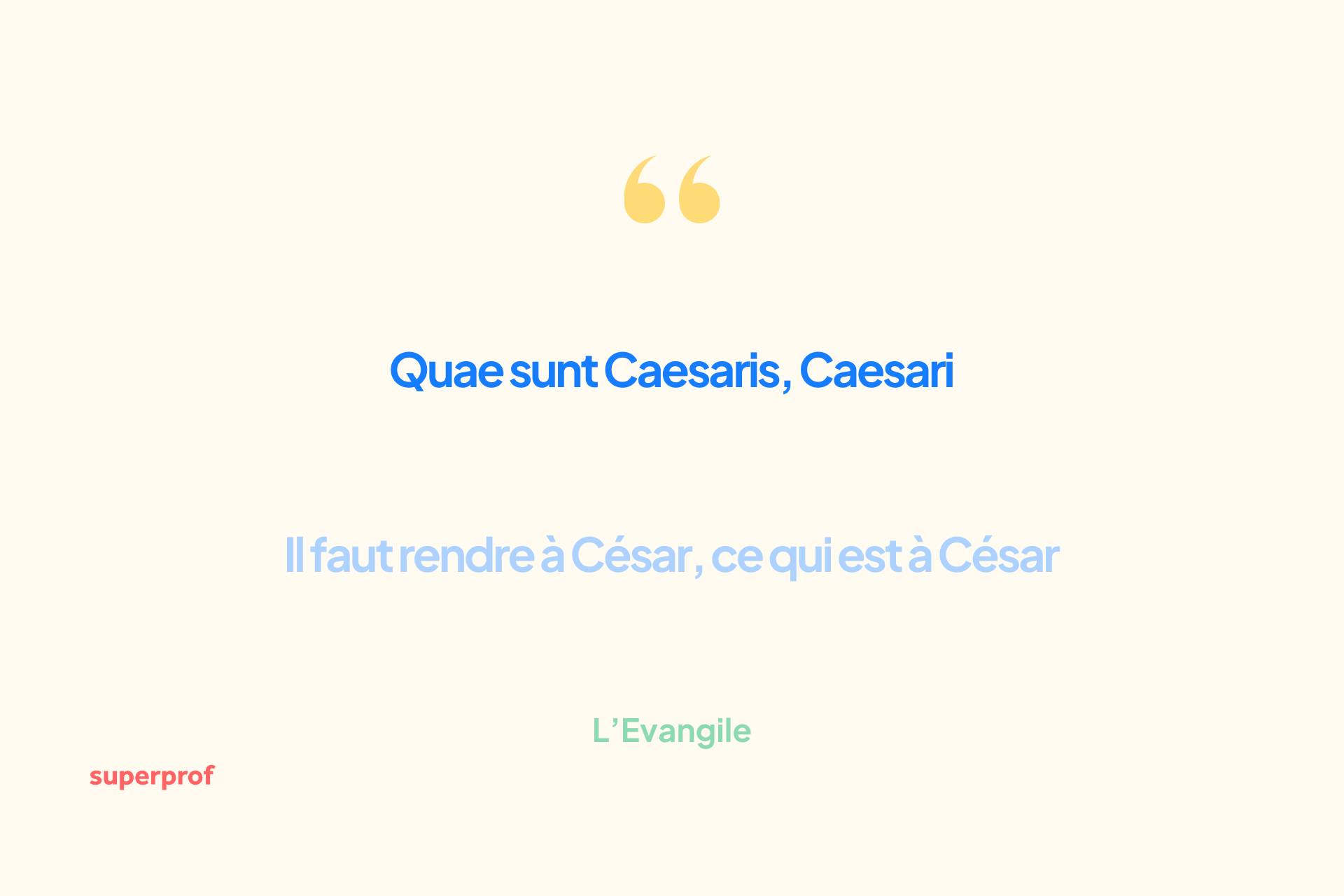 Quae sunt Caesaris, Caesari