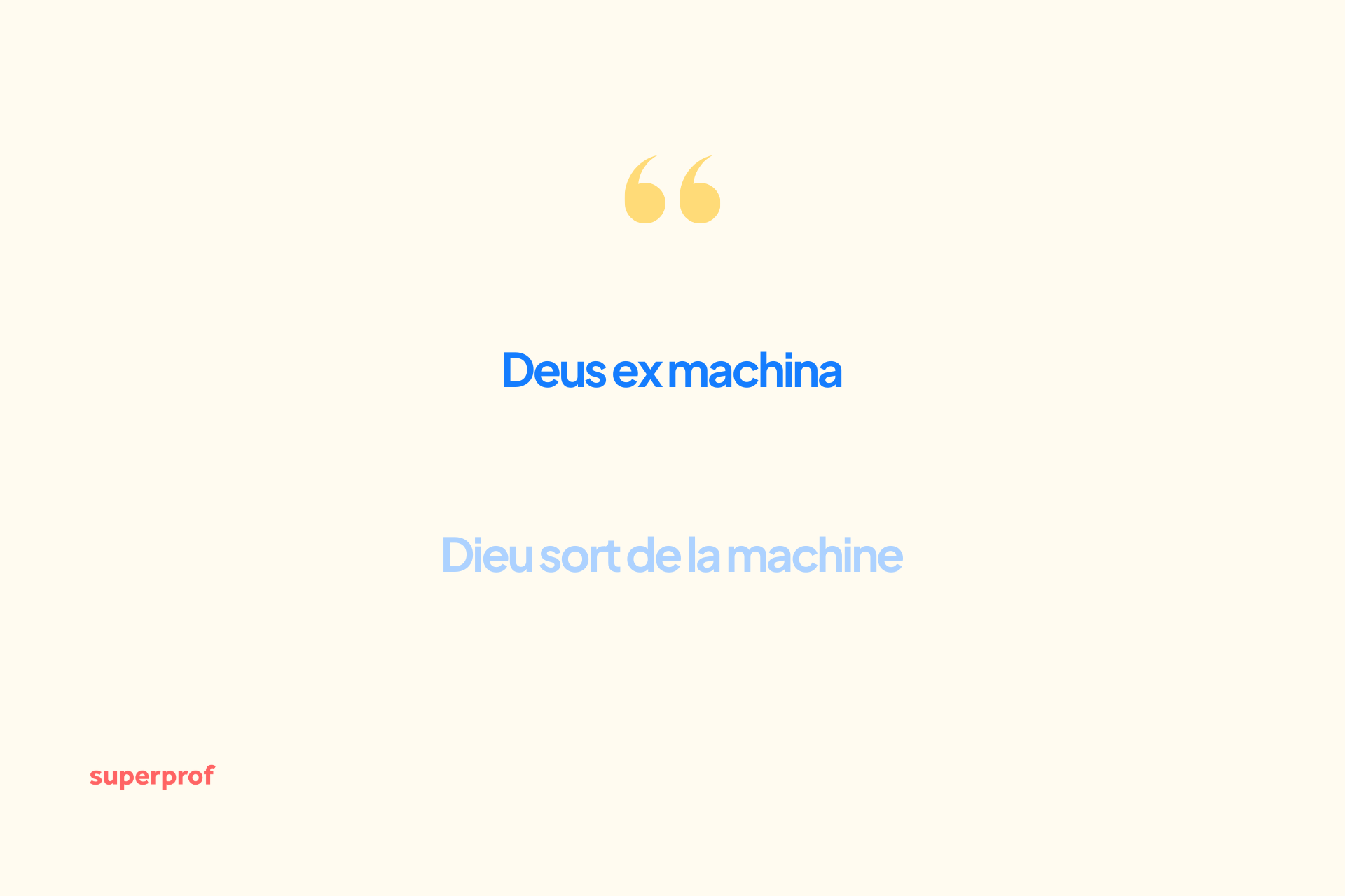 Deus ex machina