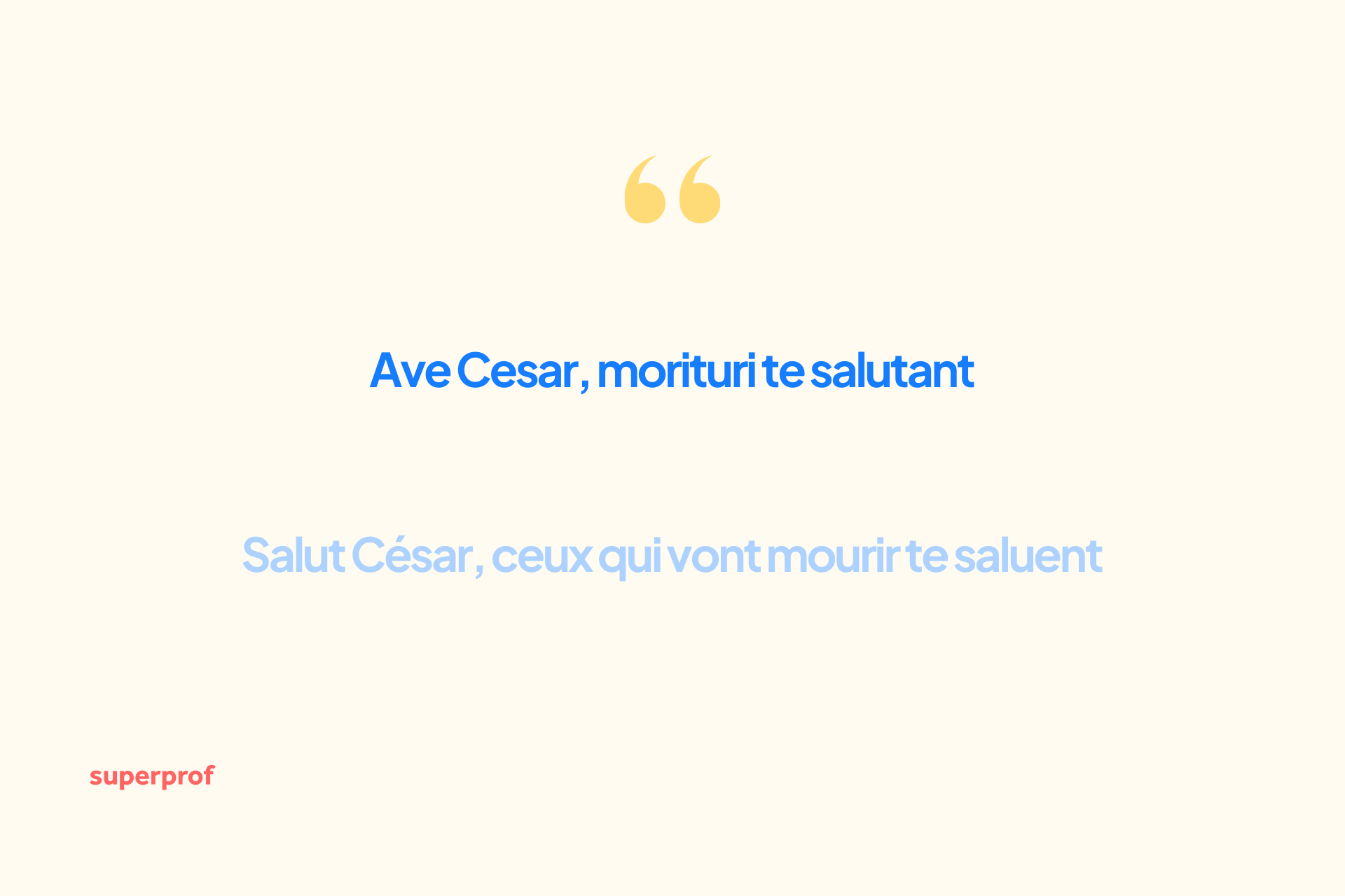 Ave Caesar, morituri te salutant