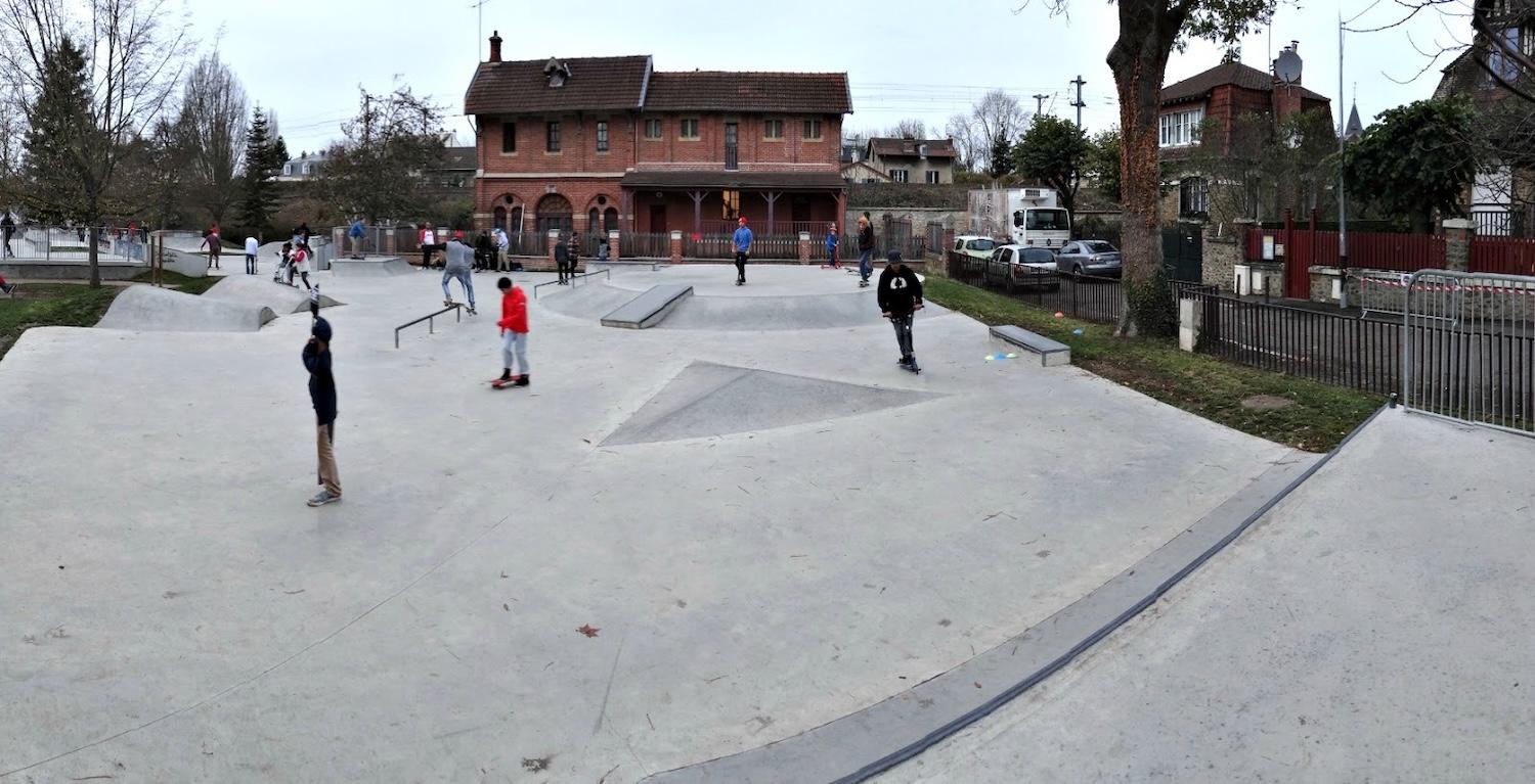 Skatepark de Poissy à Paris