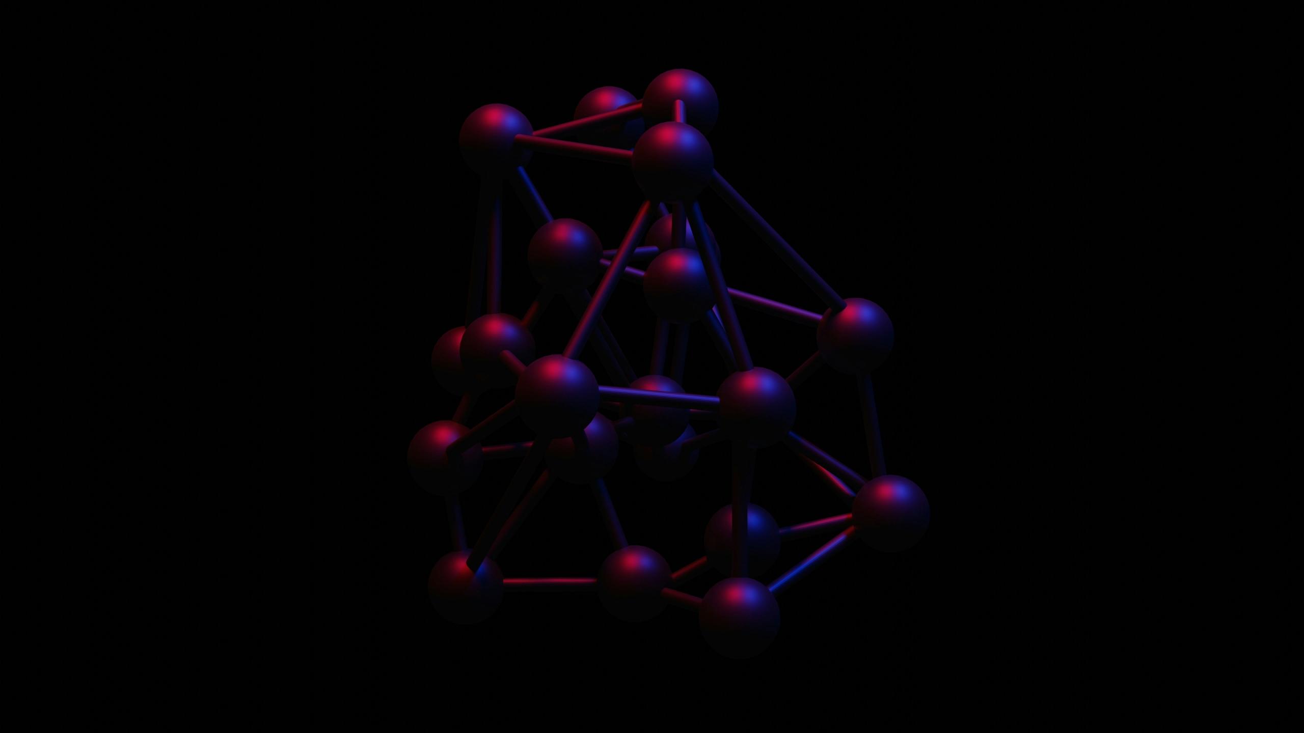 Des atomes.