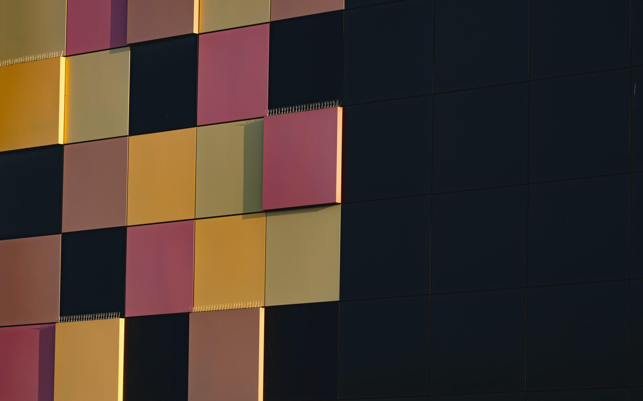 Des pixels informatiques.