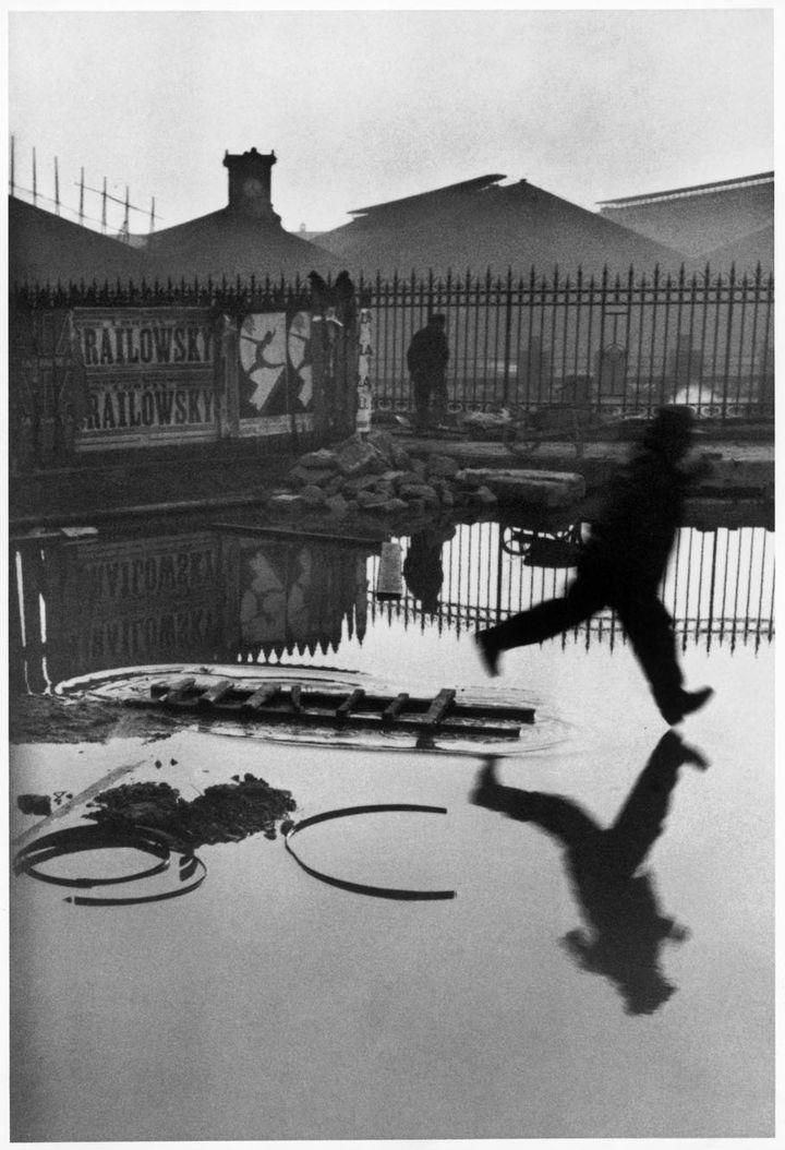 Photo prise par Henri Cartier-Bresson