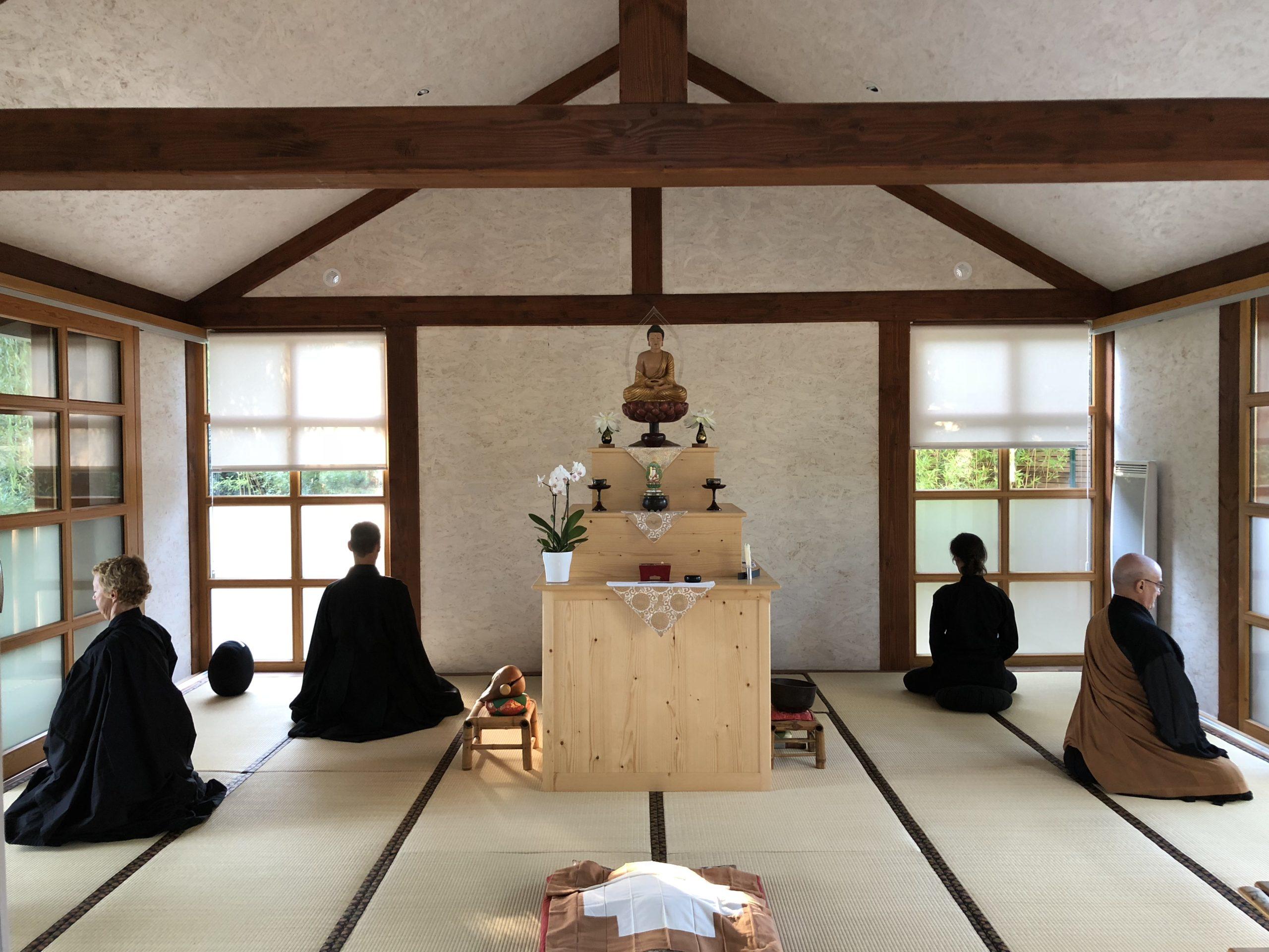 Déroulement d'une séance de méditation Zazen 