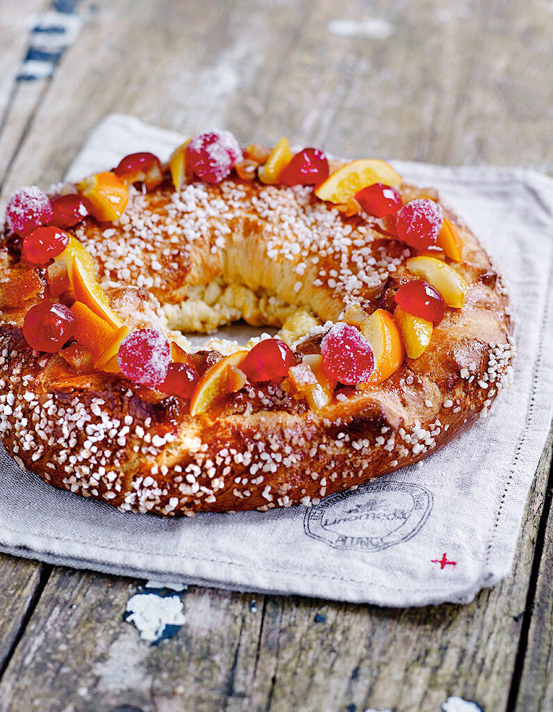 brioche des rois aux fruits 