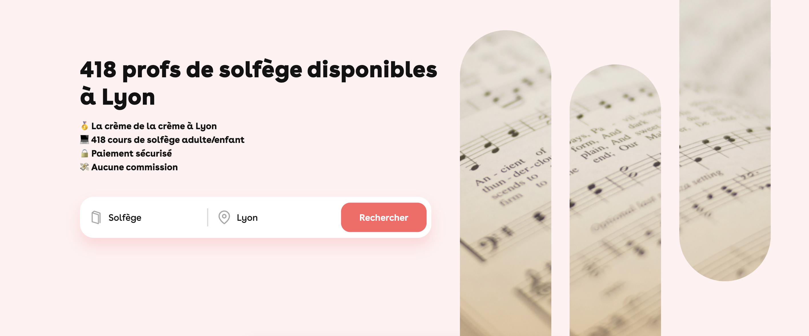 Capture écran site Superprof
