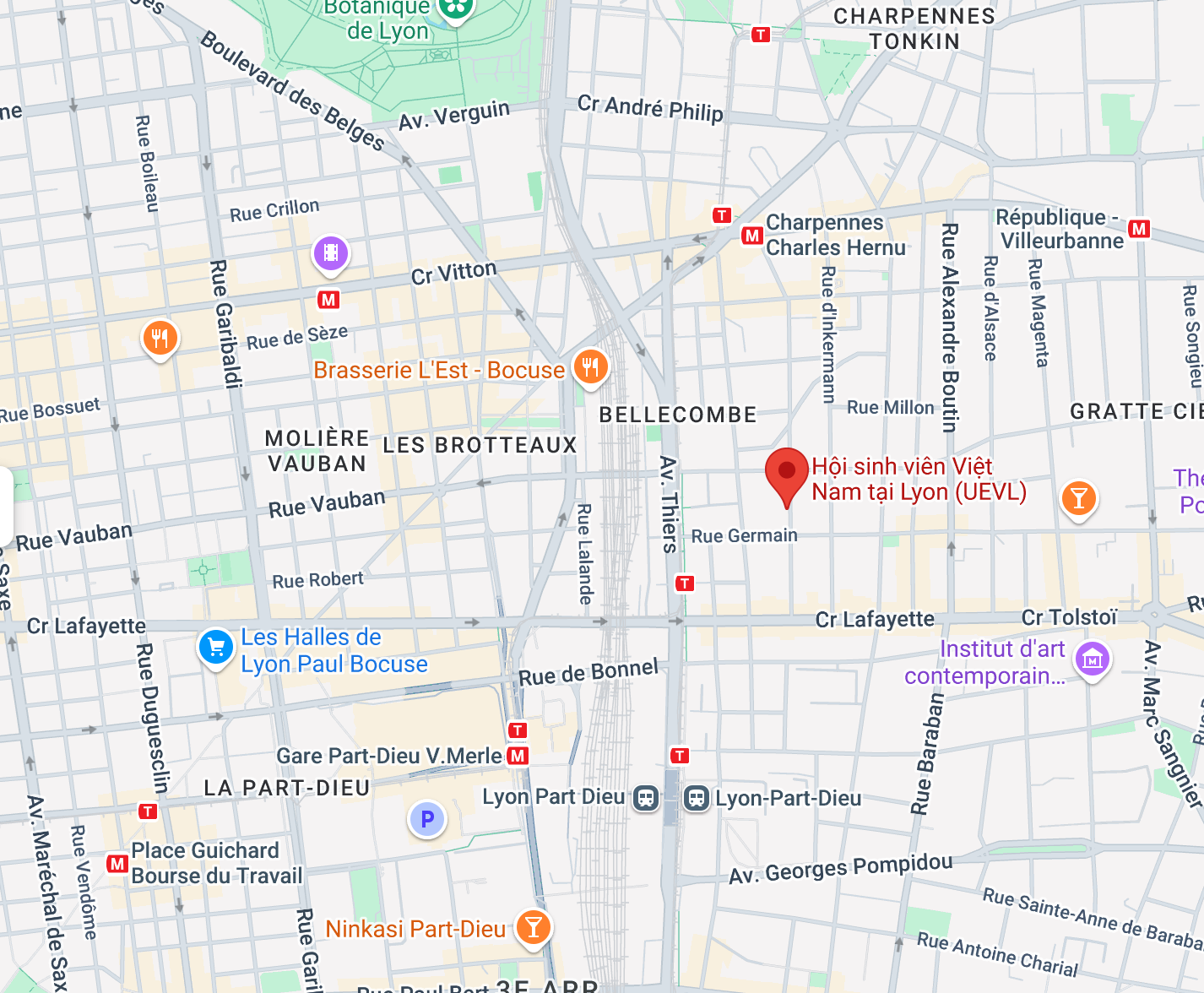 Localisation de l'UGVR
