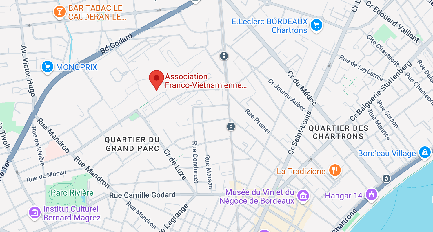 Localisation de l'AFVBA