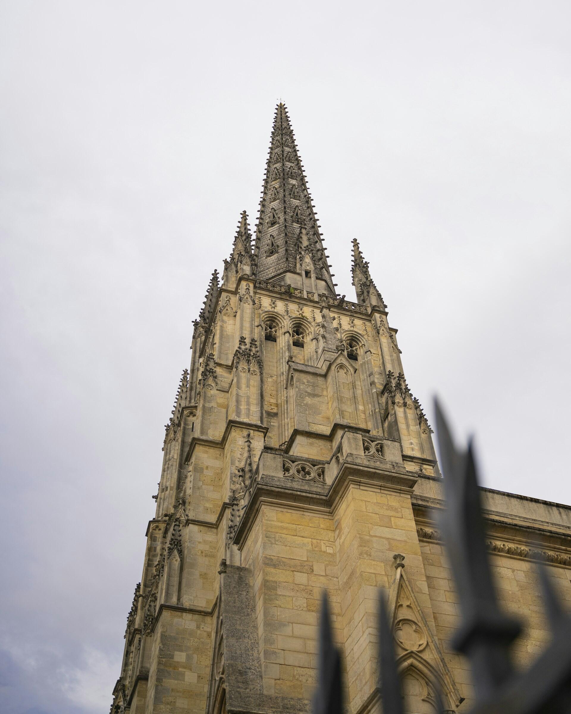 Vue de la cathédrale Saint André de Bordeaux
