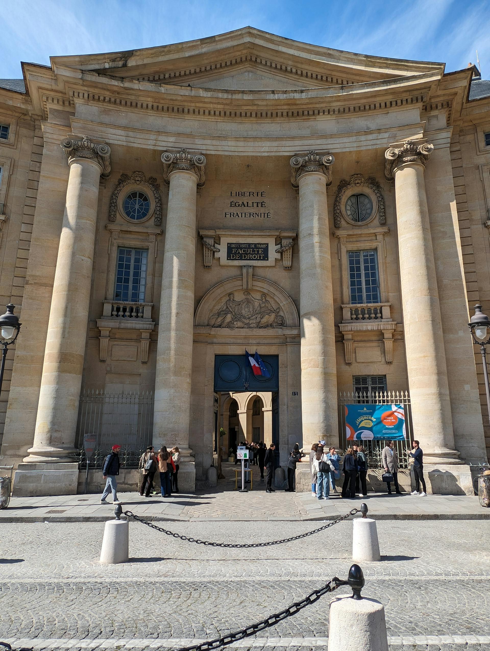 Ecole de droit la Sorbonne à Paris