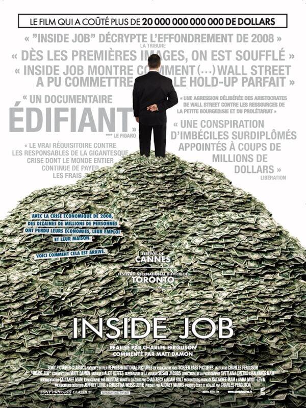 affiche du documentaire Inside Jobs
