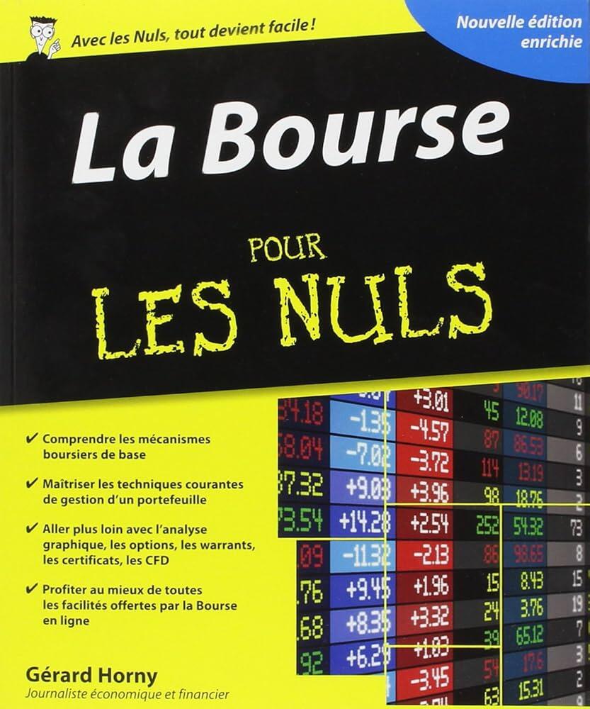couverture de la Bourse pour les nuls