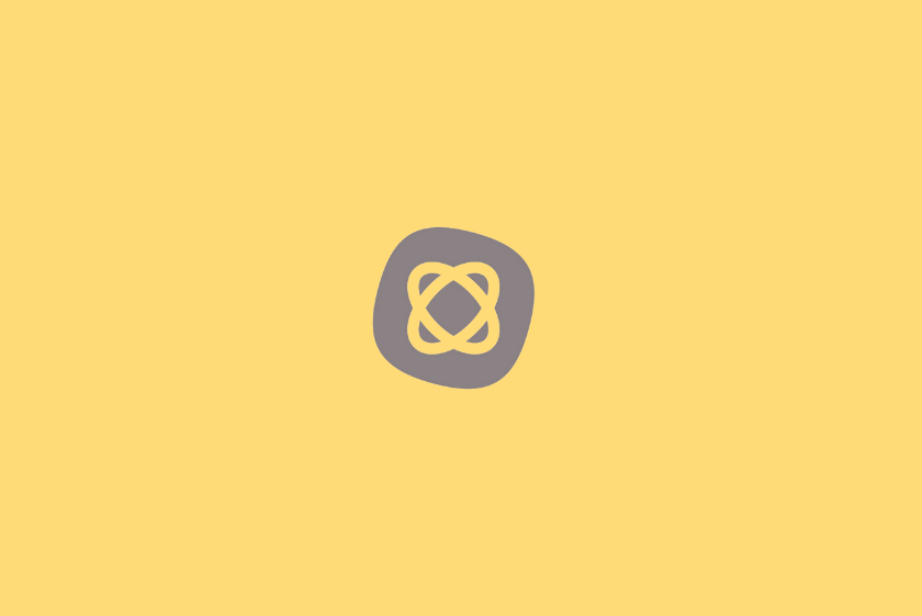 Le logo mindmeister sur fond jaune
