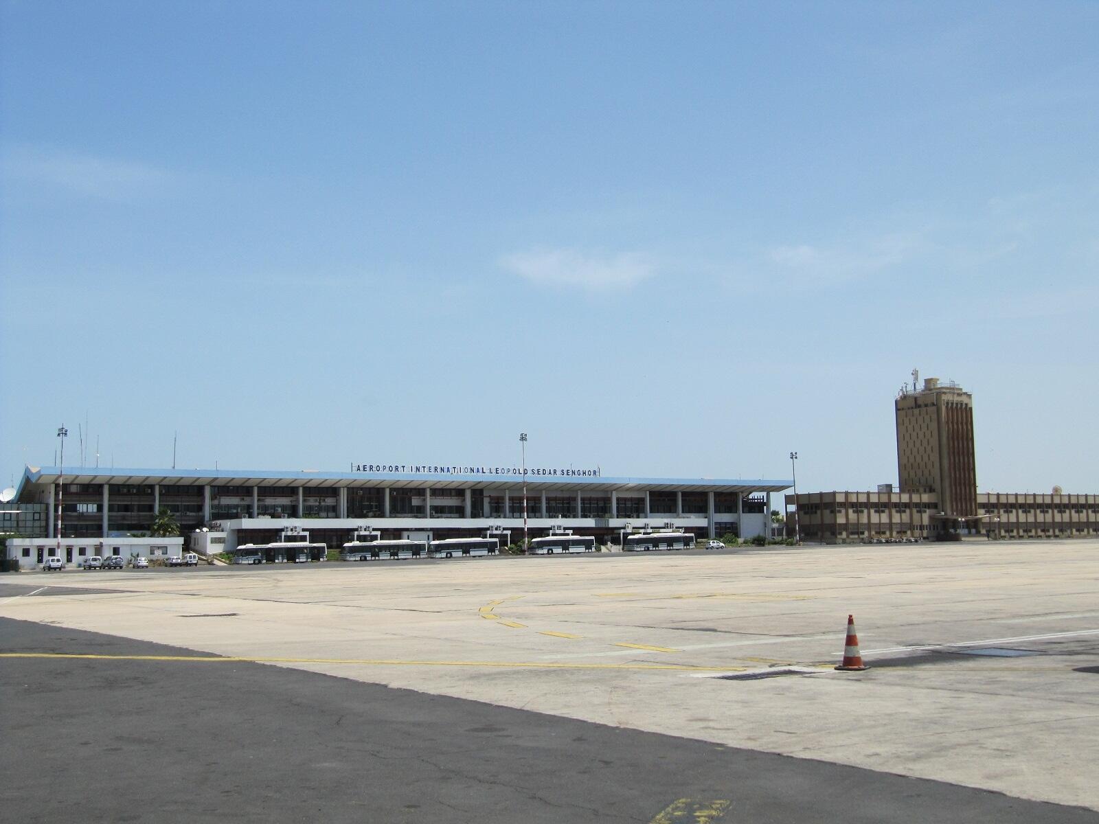 Vue de l'aéroport de Dakar