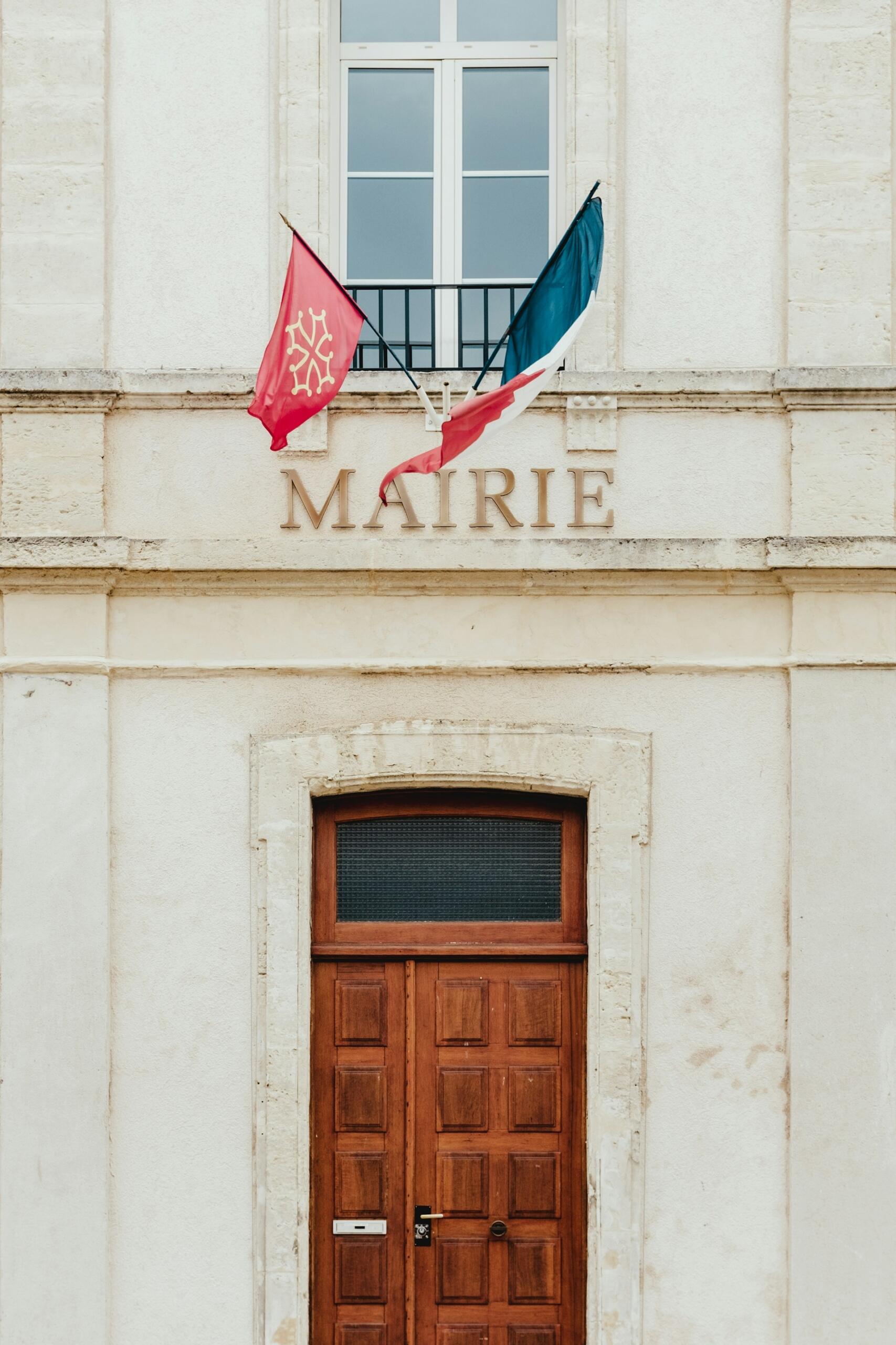 devanture d'une mairie française
