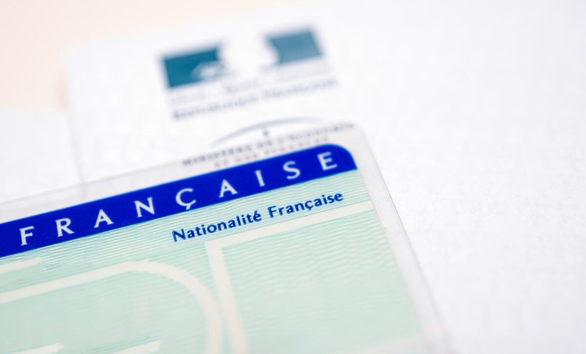 carte d'identité nationale française 