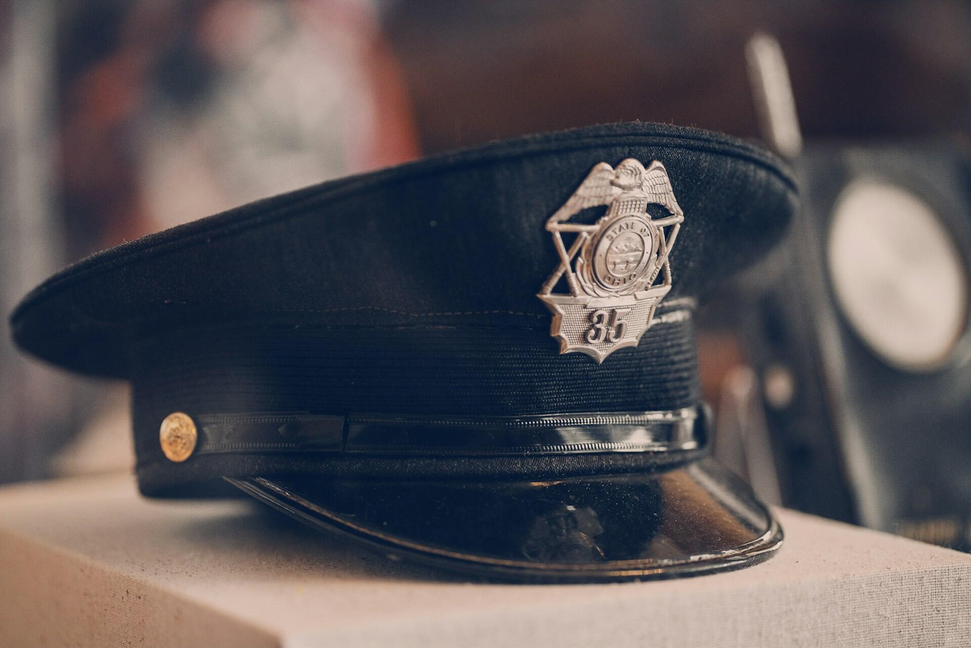 casquette de policier 