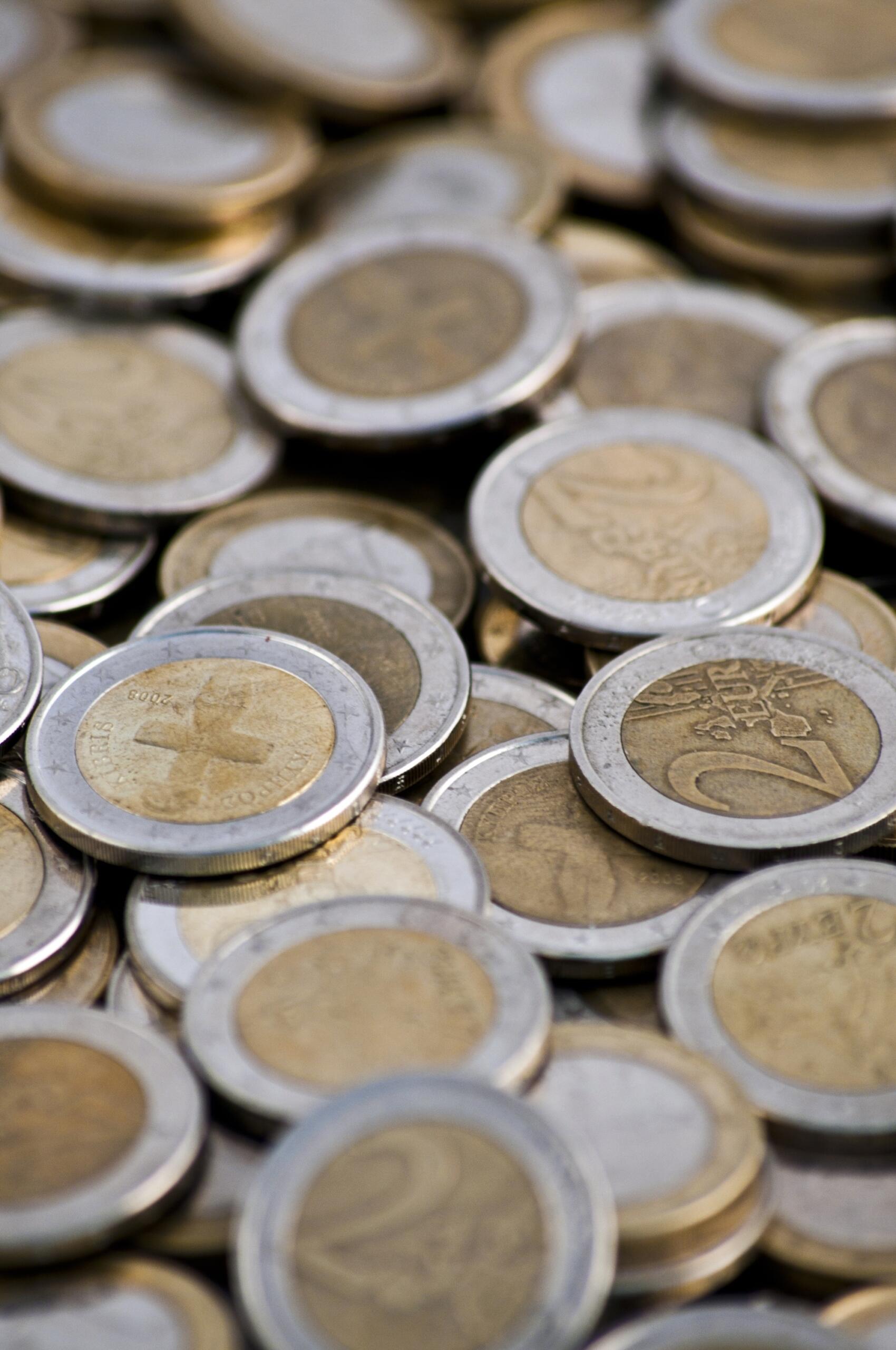 Des pièces de monnaie