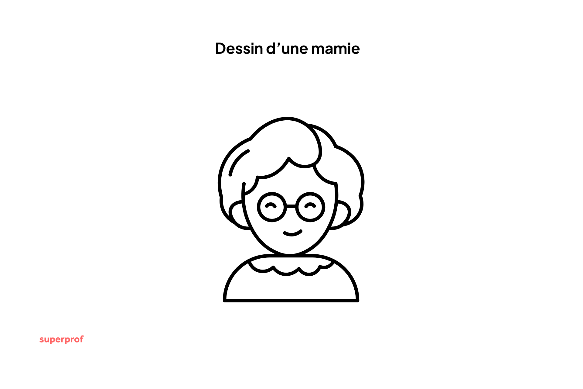 dessin de mamie