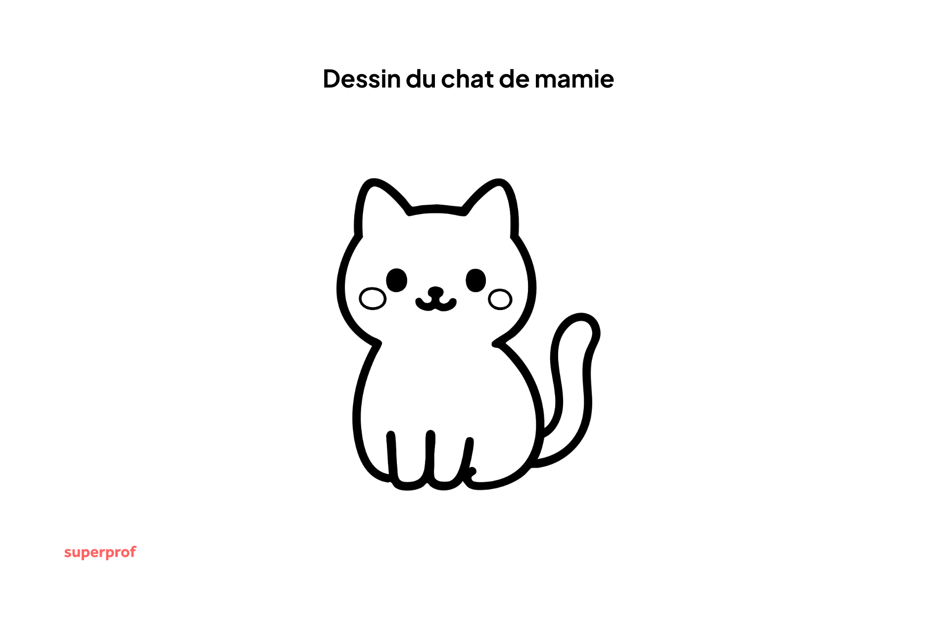 petit chat en dessin