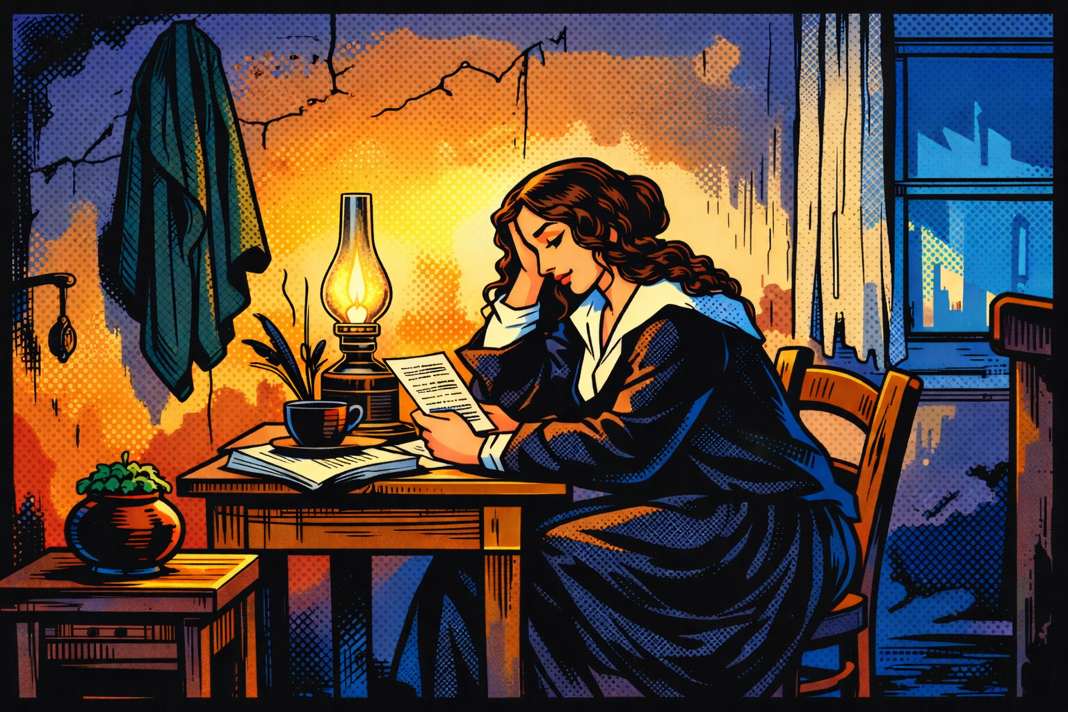 Image créée avec l'aide de l'IA sur la base d'une gravure.