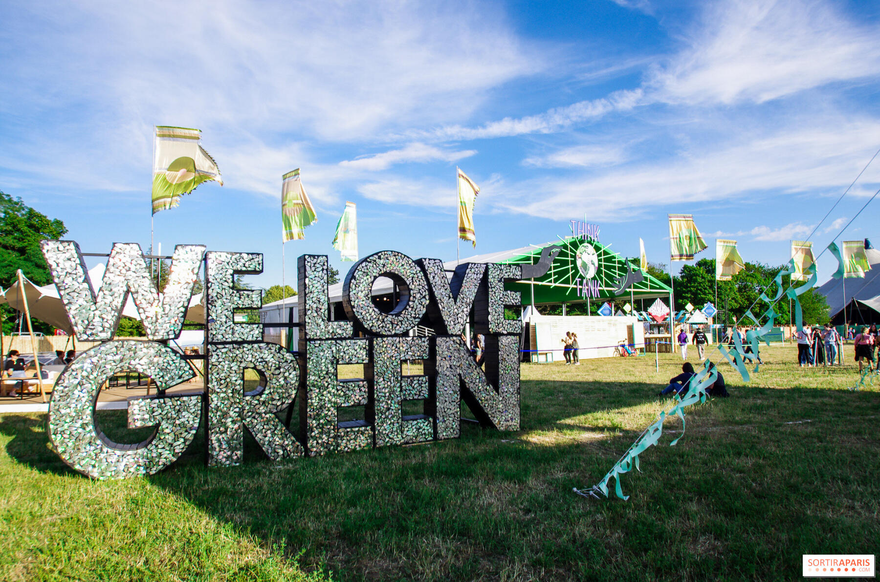 emblème du festival We Love Green