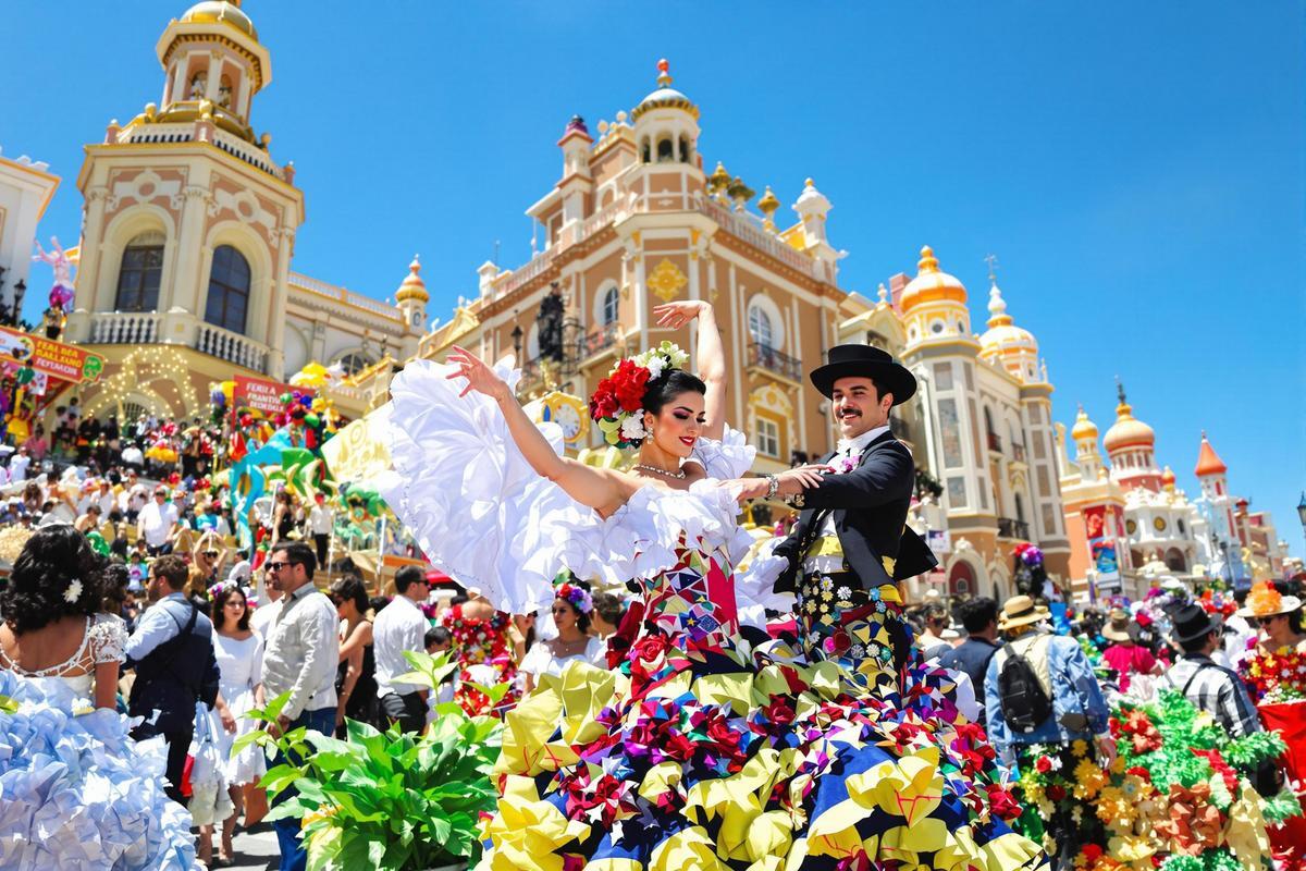 flamenco typique de l'Espagne