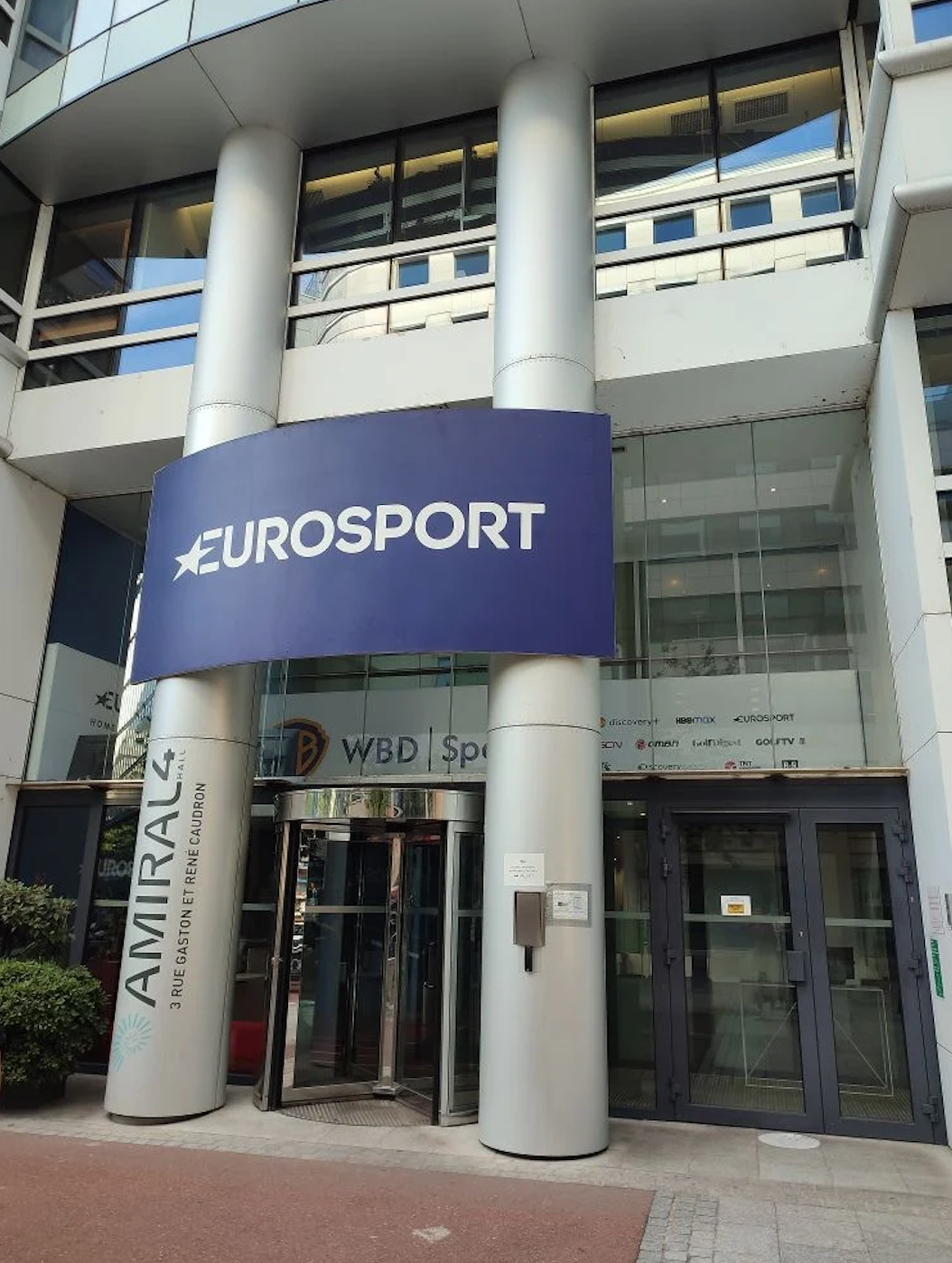 bâtiment de la chaîne Eurosport