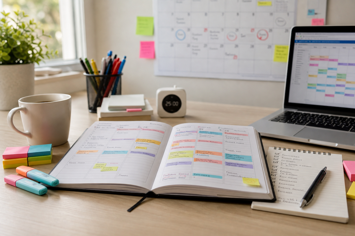 Réviser sans organisation, c'est avancer sans boussole : le planning change tout.