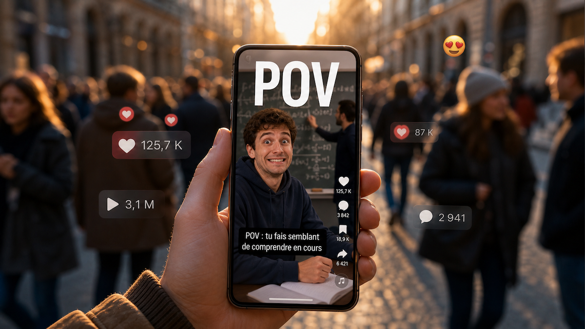Le POV humoristique : quand se moquer de soi-même devient un format populaire