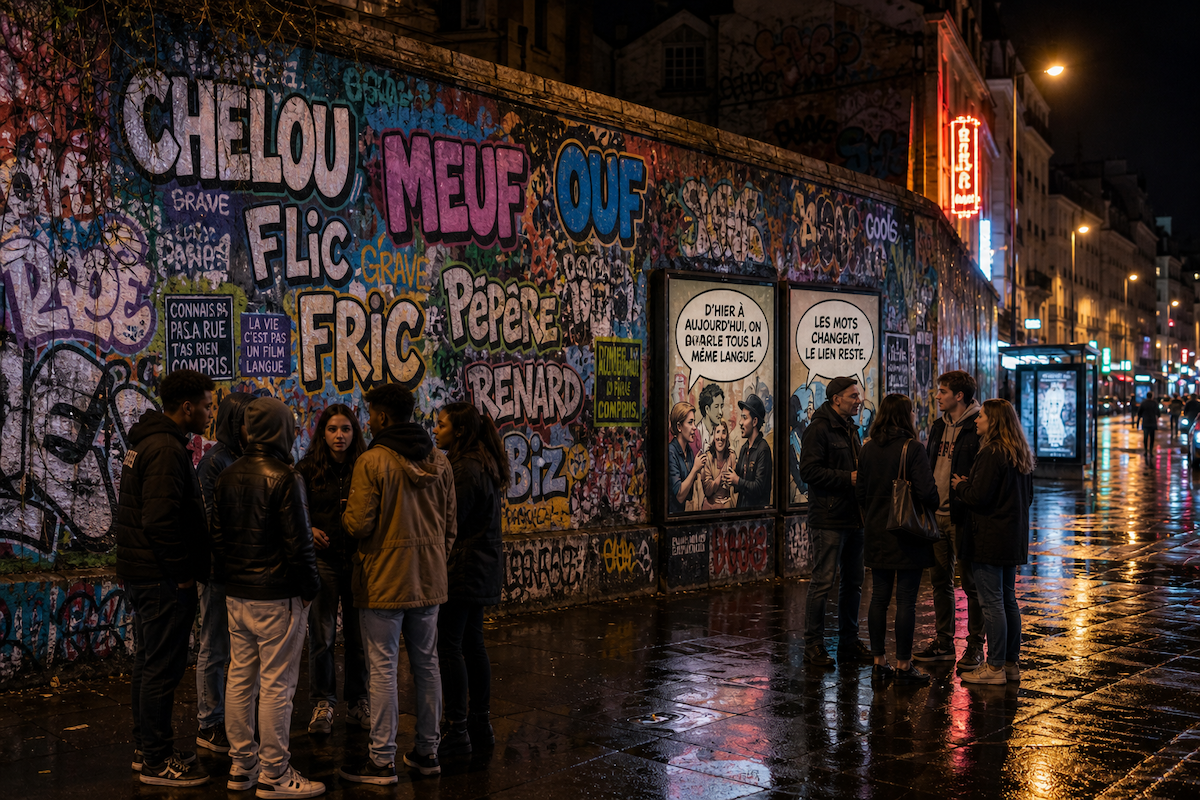 De la rue aux réseaux sociaux, le verlan reste une source d'inspiration pour l'argot d'aujourd'hui.