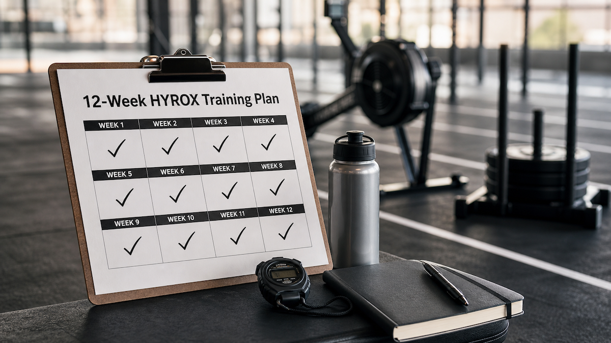 L'Hyrox nécessite de la discipline et un plan adapté