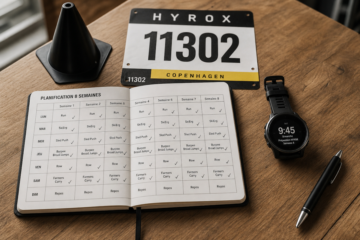 Un Hyrox peut se préparer en 12 semaines