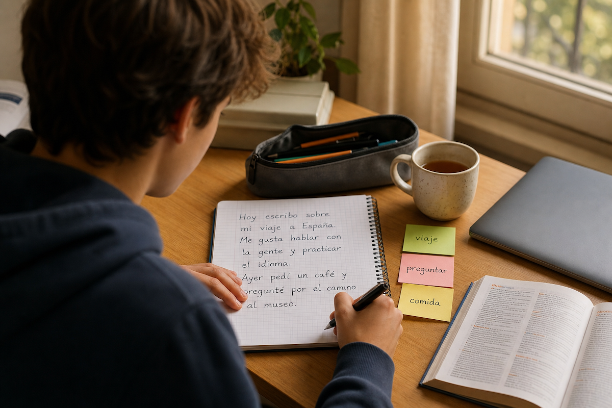 A l'écrit comme à l'oral, le niveau B1 demande un bel éventail de compétences.