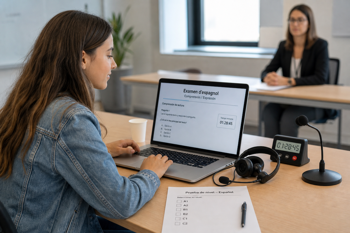 Un test ou un examen permet de certifier votre niveau de maitrise de la langue