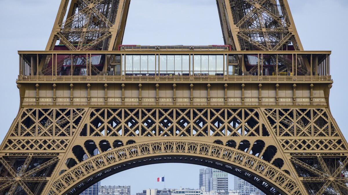 Photo de la Tour Eiffel côté Trocadéro.