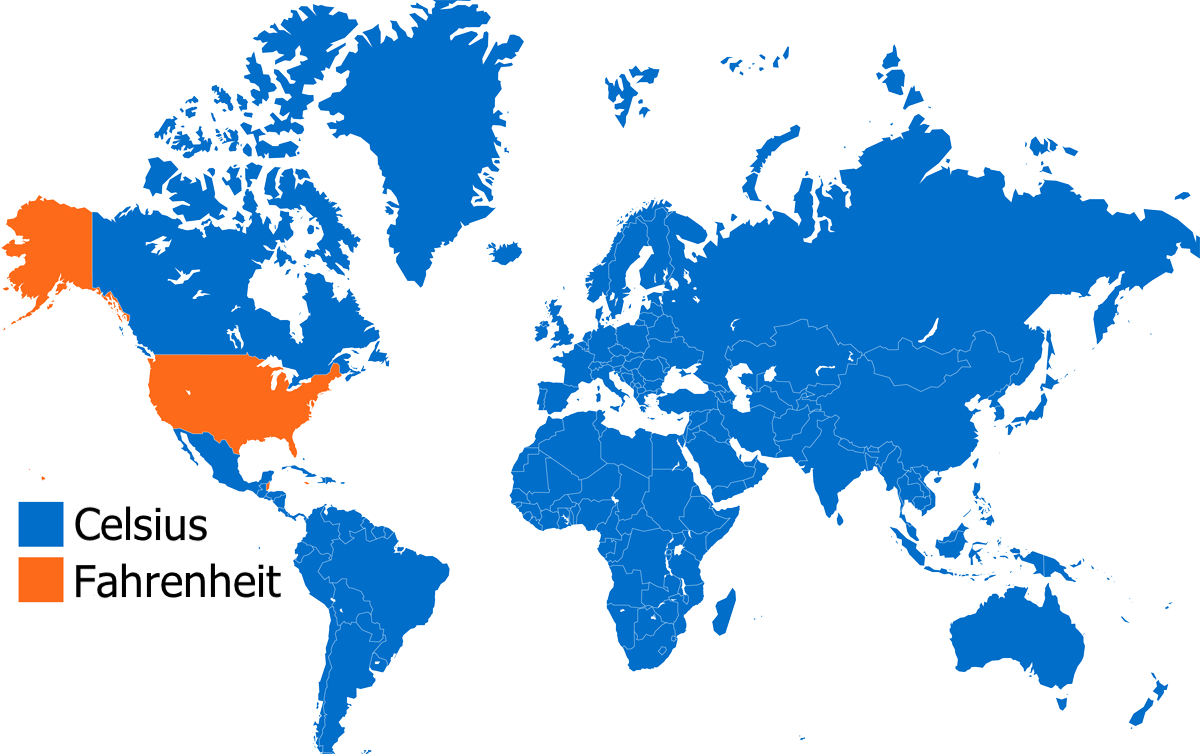 How do I change Celsius into Fahrenheit?