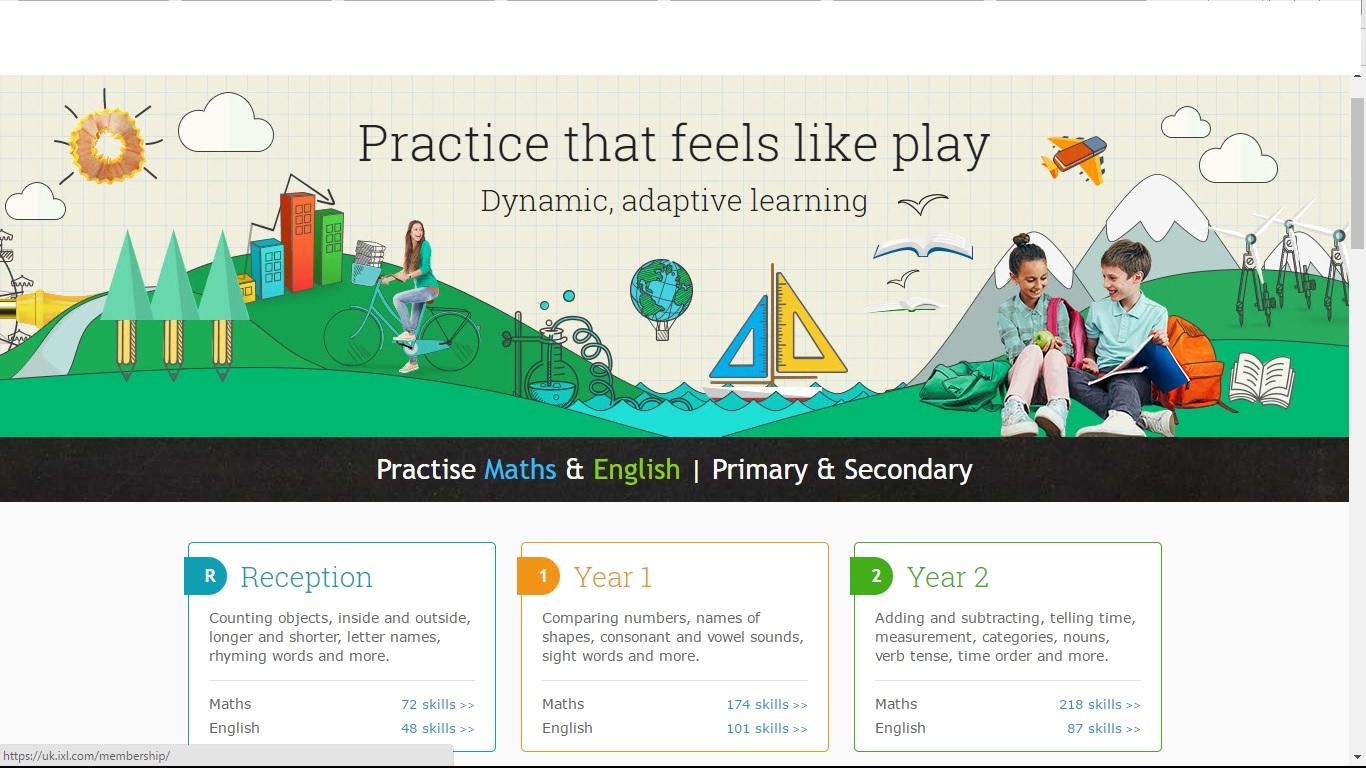 IXL maths games motivate students of all ages to do well by tracking their progress and setting goals