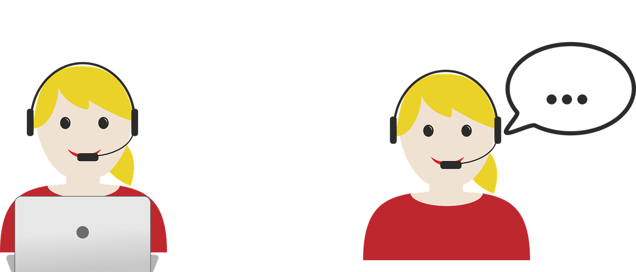 Online tutors use headsets to deliver lessons