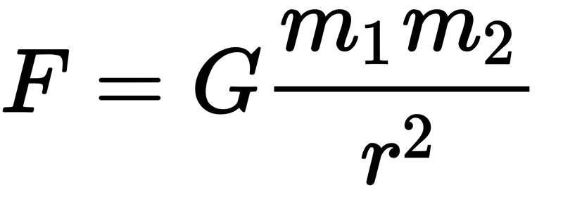 The law of gravity, or the law of universal attraction, discovered by Isaac Newton