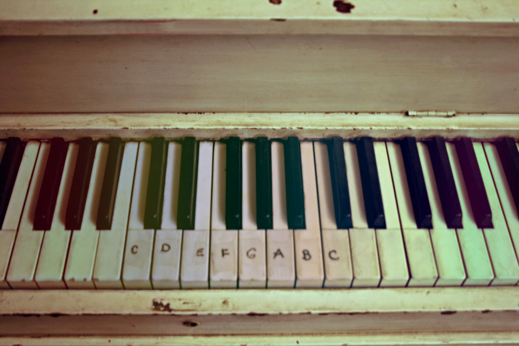 Children's piano keys