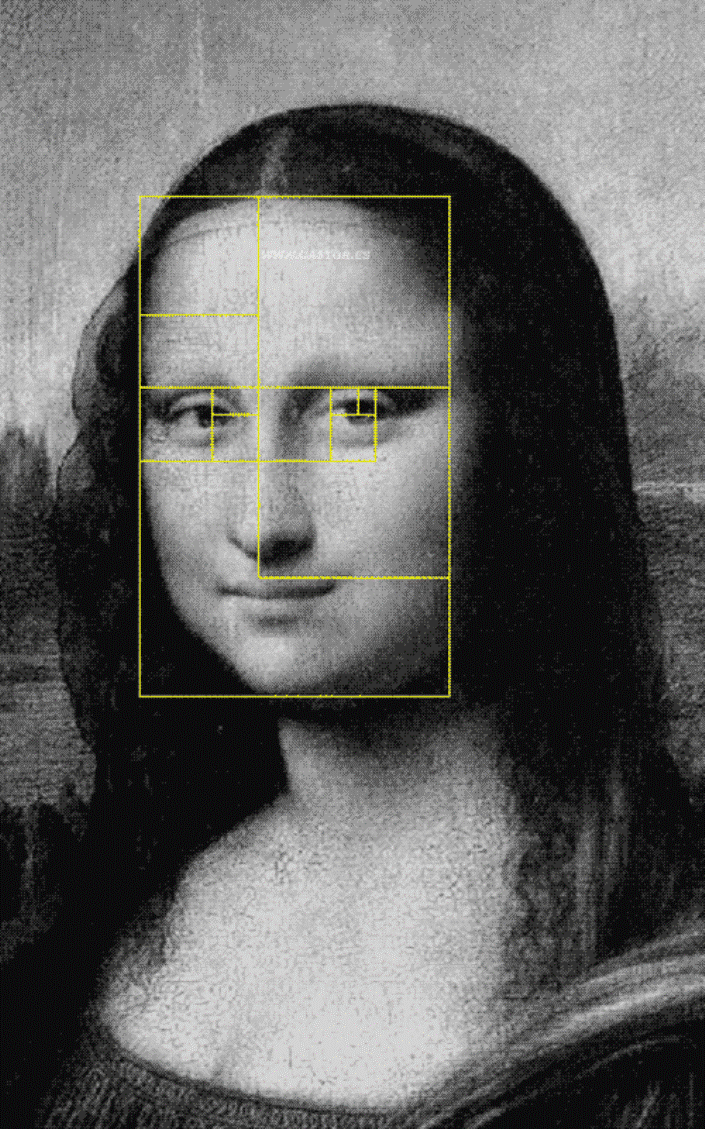 Da Vinci's famous work contains the dimensions of the golden ratio