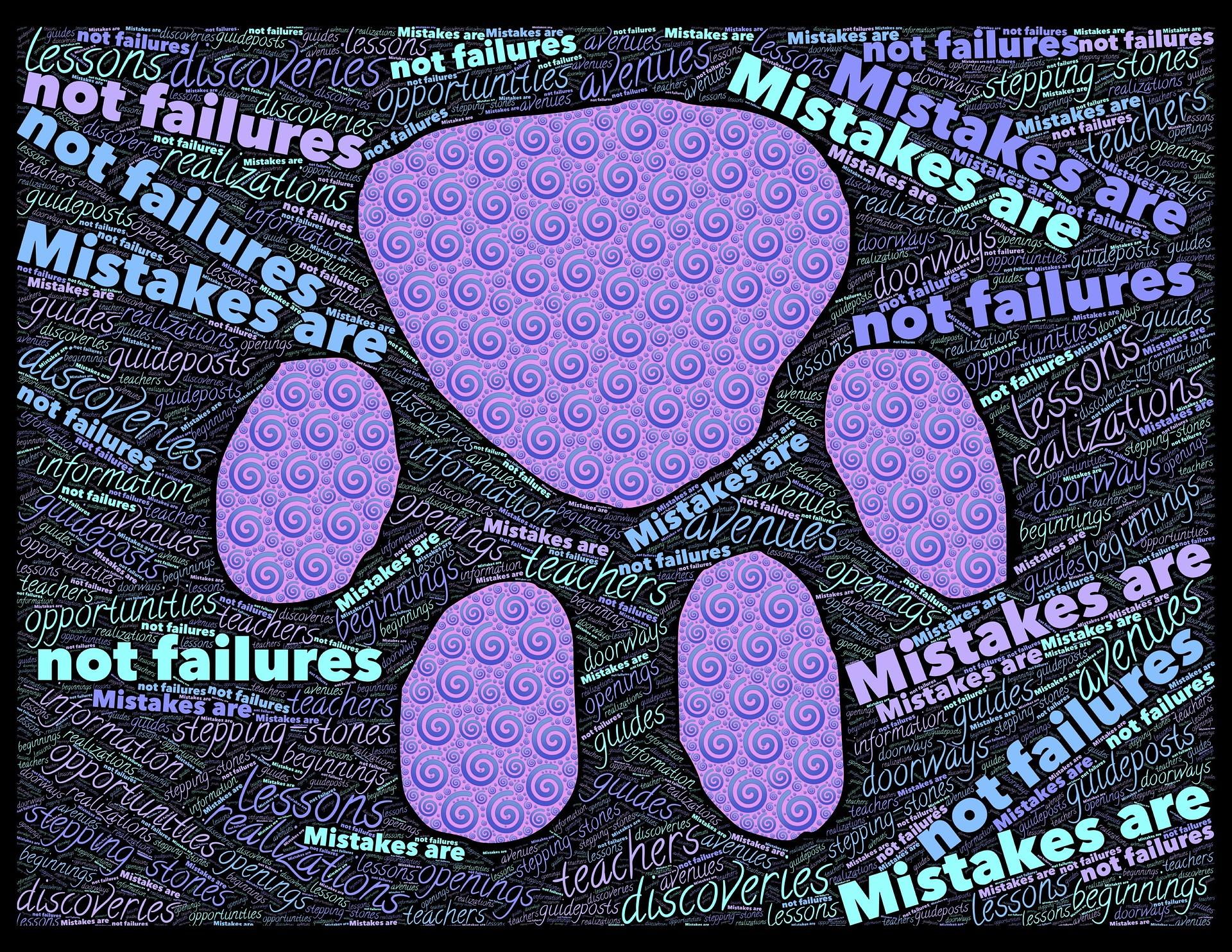 The best learning comes from making mistakes