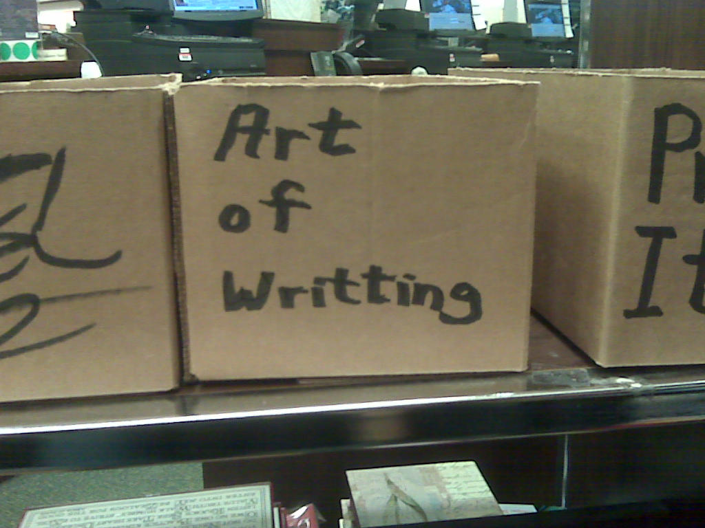 You can attend a class designed to help you improve your writing skills.