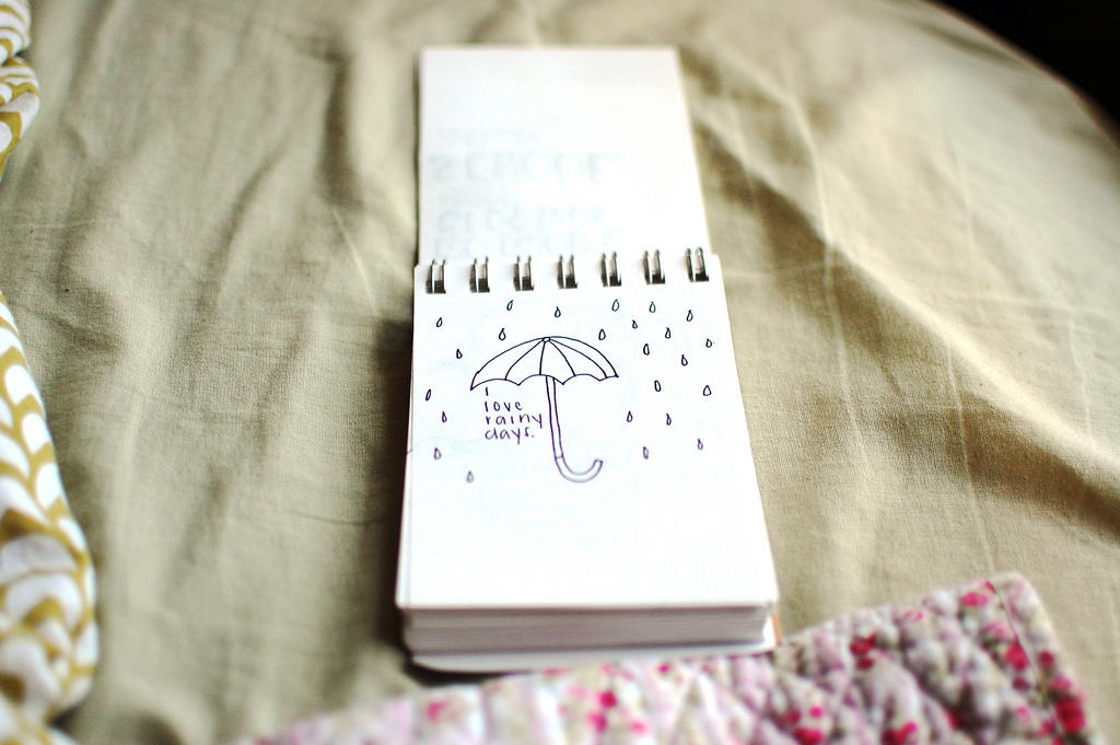 Writing can be very soothing so, if you wake up in the night, writing could help you fall back off to sleep.