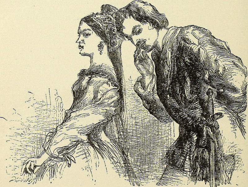 Shakespeare was writing towards the end of the 1590s and early 1600s.
