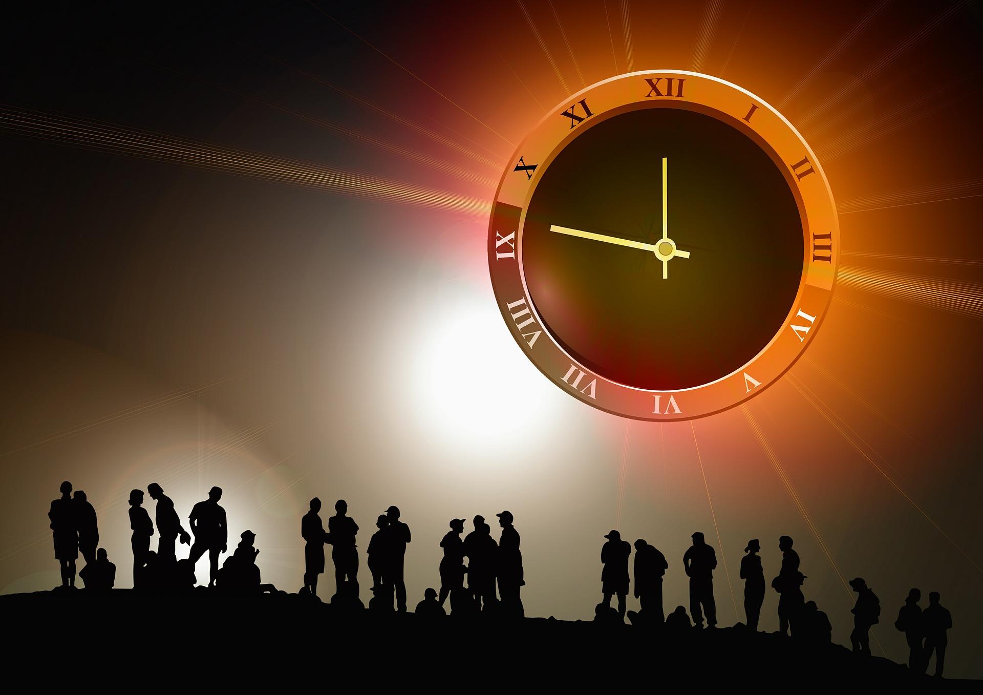Marking time in English can be done several ways