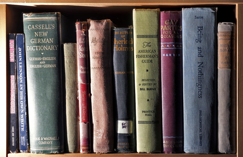 Vocabulary trainers are divided into subjects.