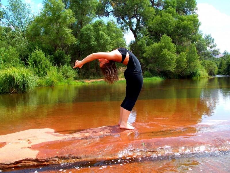Find a moment of calm with yoga